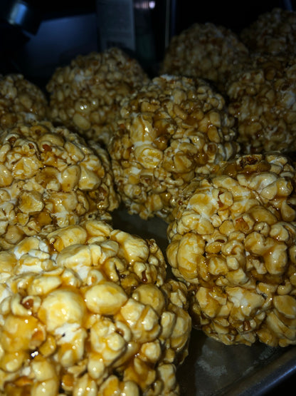 Popcorn Balls 1/2 dz